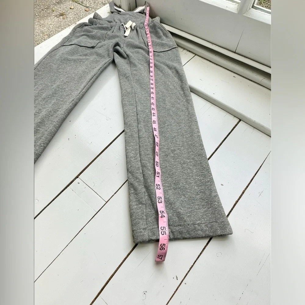 Fantastic Fawn Cozy Jumpsuit/Overalls. Gray. Size: Large